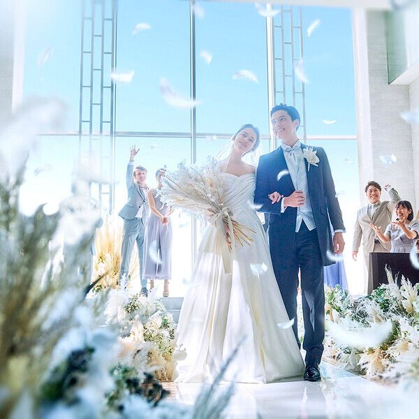 \150万優待&宿泊特典/天空チャペル×ドレス見学&国産牛試食