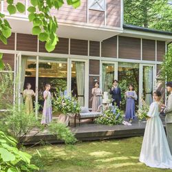 【水曜限定】好評!美食フレンチ*森の挙式×贅沢ロケーション