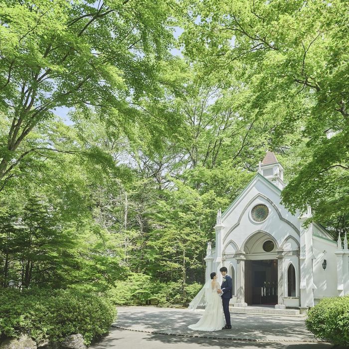 \軽井沢リゾートW/上質な美空間&感動挙式*森のスイーツ試食