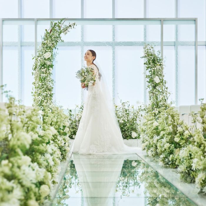 【挙式フォト+会食希望】チャペル入場体験×衣装見学×豪華試食