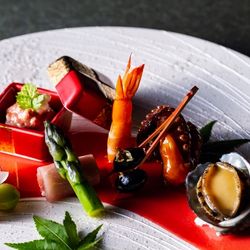 【当館1番人気】両親に定評の季節のハーフコース試食♪特典付き