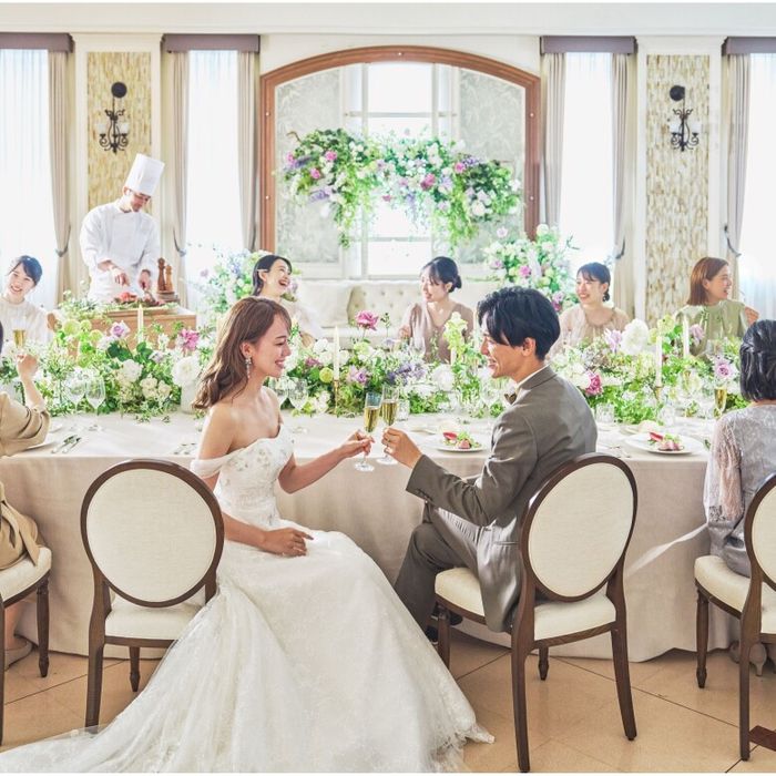 【10名64万円~/20名 87万円~】挙式+会食プラン限定*相談会