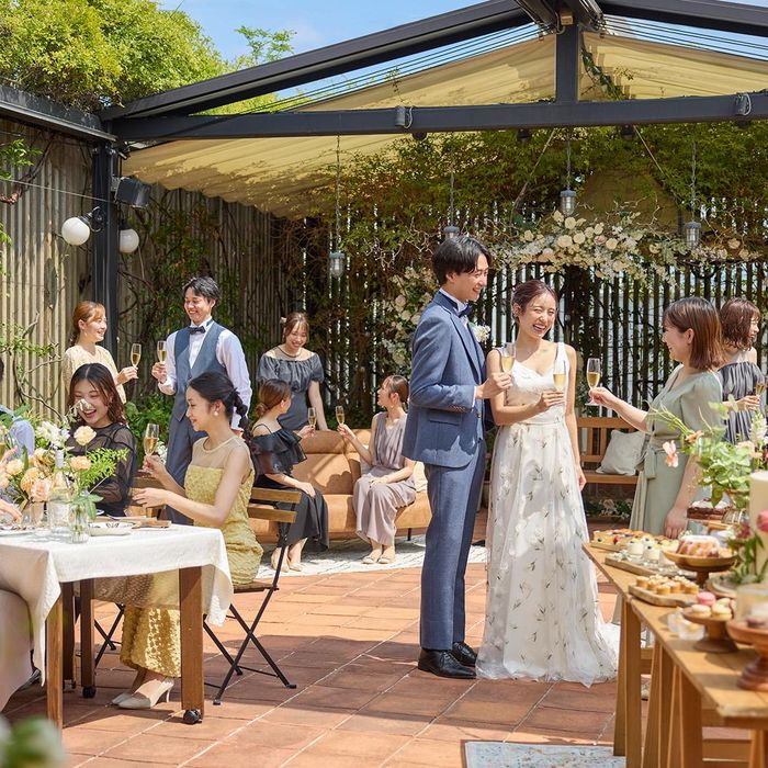 残1〈ゲスト想いのWedding〉貸切一軒家のおもてなし体験×実演試食