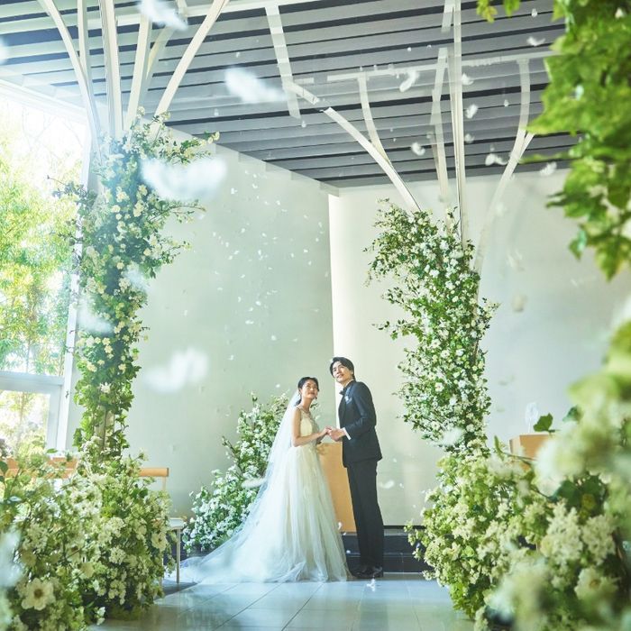 全館貸切ガーデンW&木漏れ日チャペル&豪華試食≪花嫁ALL体験≫