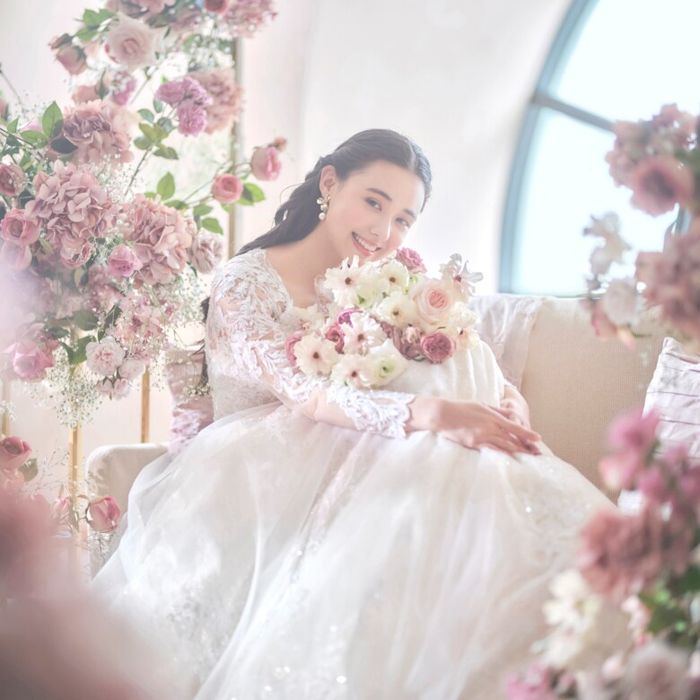 愛され花嫁体験◆衣装2着70万特典&ドレス試着*憧れ大階段×3万贅沢美食
