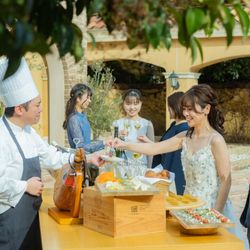 \春秋婚限定フェア/青空の下ゲストと過ごすウエディング体験会