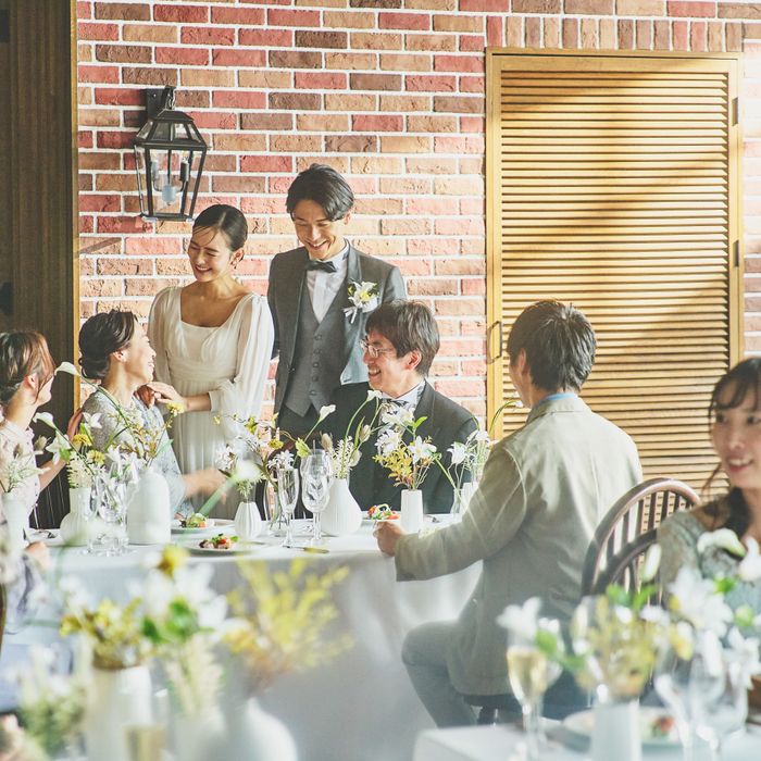 【少人数専門会場】ゲスト全員が笑顔になる!おもてなし相談会