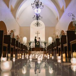 〈月曜限定〉ドレス試着&煌めく大聖堂&ミシュラン試食*5千分ギフト