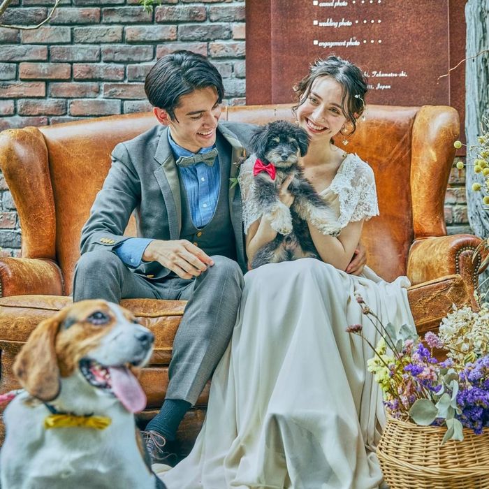 【愛犬と大切な1日を写真に残せる】フォトウェディングフェア