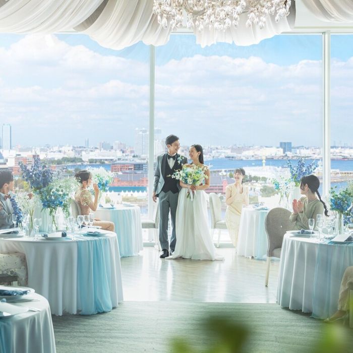 【2件目までの見学がお得♪挙式料半額】演出&2万円相当試食