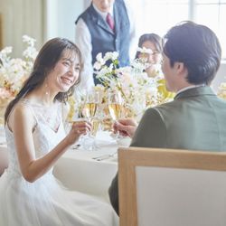 〔挙式+会食検討の方におすすめ〕挙式当日の写真やカラードレスがお得に♪挙式日はいつでもOK◎