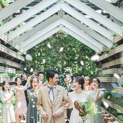 【連休13大特典】屋上ガーデン挙式×4.8万GIFT×霜降り和牛試食