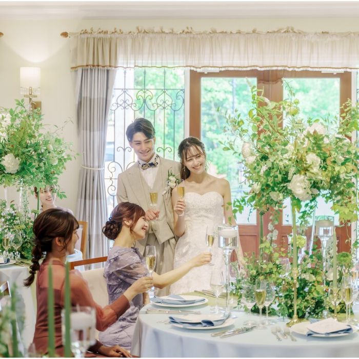 【初見学にオススメ◎】緑の貸切邸宅×大聖堂◆コース試食付き