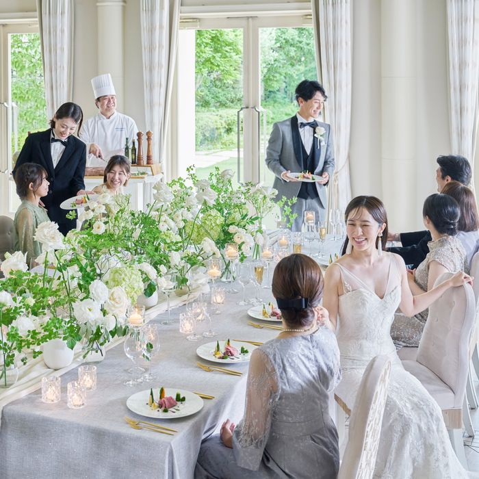 \6~30名★邸宅貸切OK/プライベート挙式&家族婚相談×試食会