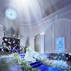 当館No.1*《151万優待×Amazon1万円》大聖堂チャペル体験&贅沢4万相当コース試食×ガーデンパーティー体験×憧れドレス試着*