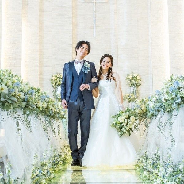 【当館卒花人気No.1】洗練チャペルで叶える感動挙式★豪華試食付