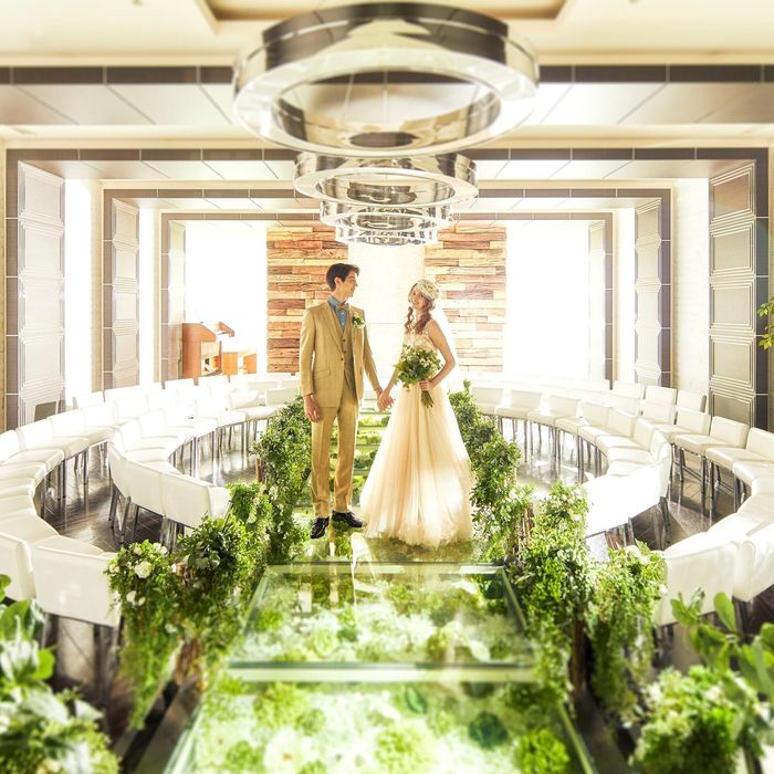 \初見学にオススメ/選べるチャペル&演出体験×じっくり相談