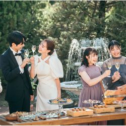 残▲【当館人気No.1】土曜プレミアム*25大特典&花嫁ガーデン演出*ドレス無料◆4万試食×試着