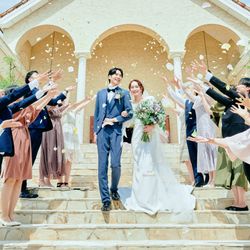 【花嫁体験フェア】日曜限定*20大特典&リアルコーデ見学*感動挙式演出◆ミシュラン4万試食&ドレス1着無料*試着