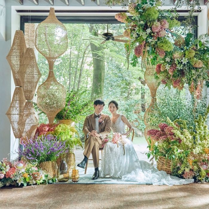 【15大特典&6万ギフト】南山の森×貸切邸宅で本質的な結婚式