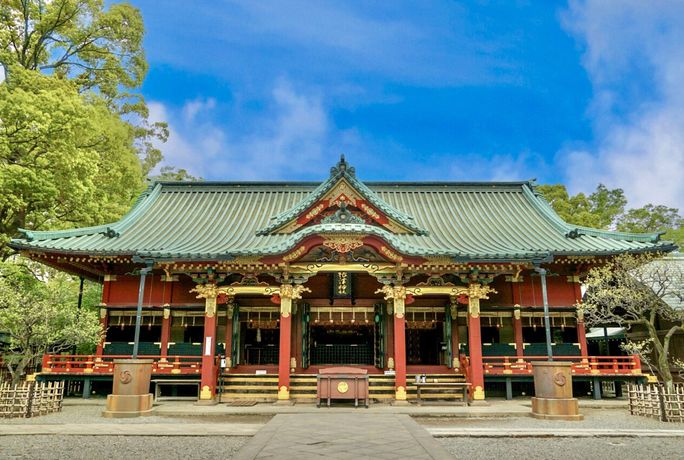 根津神社のカバー写真