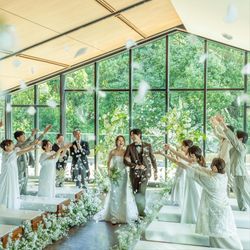 \平日*お盆限定/貸切邸宅×緑溢れる空間×チャペル見学×絶品試食
