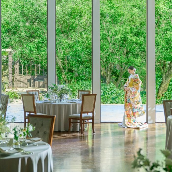 【和装も叶う】貸切×庭園の迎賓館WD体験&和フレンチ試食