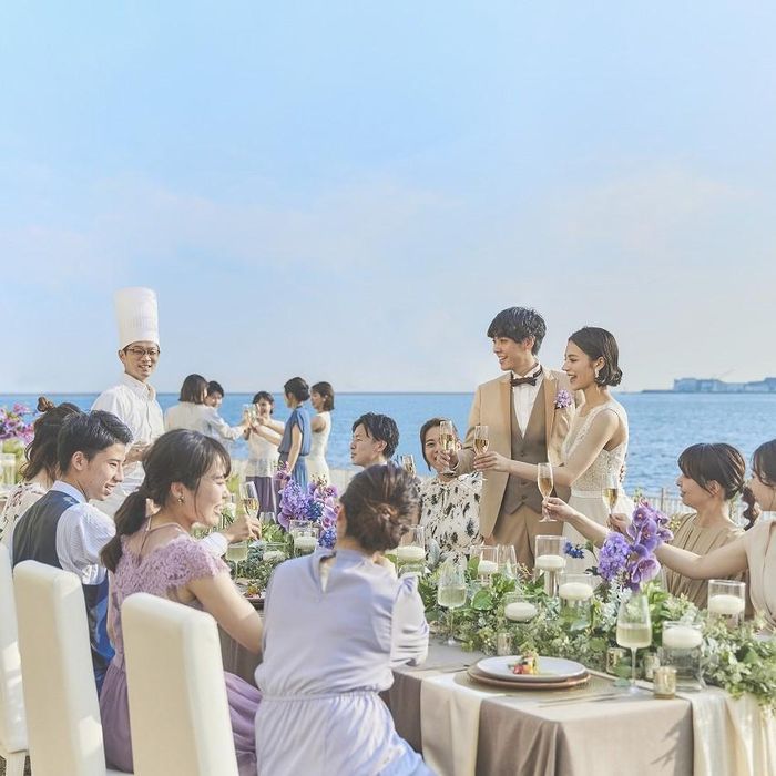 【少人数婚】2名~OK!上質空間×神戸絶景でおもてなし×試食