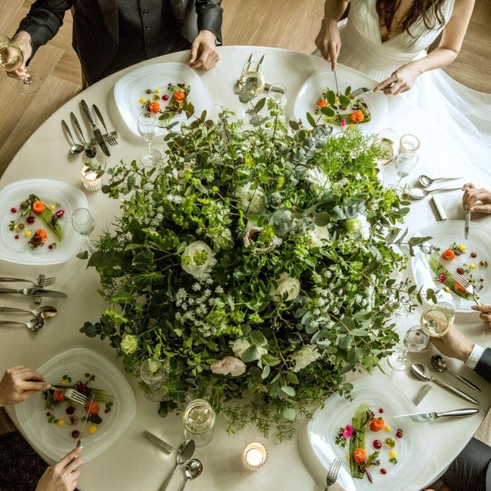 【少人数期間限定10名50万】感動挙式体験×ハーフコース試食