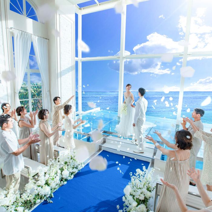 【9月BIG】水の祭壇チャペルをバーチャル体験\挙式料100%優待&アマギフ付き/オンライン相談