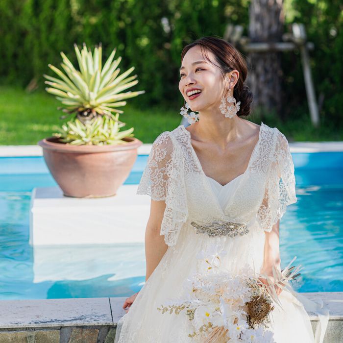 【1件目見学*ドレス等の特典付】費用解決!オンライン相談