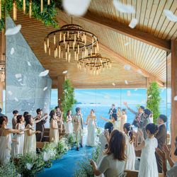 \挙式料0円&来館7.8万円特典/360°海の絶景会場*大聖堂×海チャペル見学&福岡県1位の糸島フレンチ試食