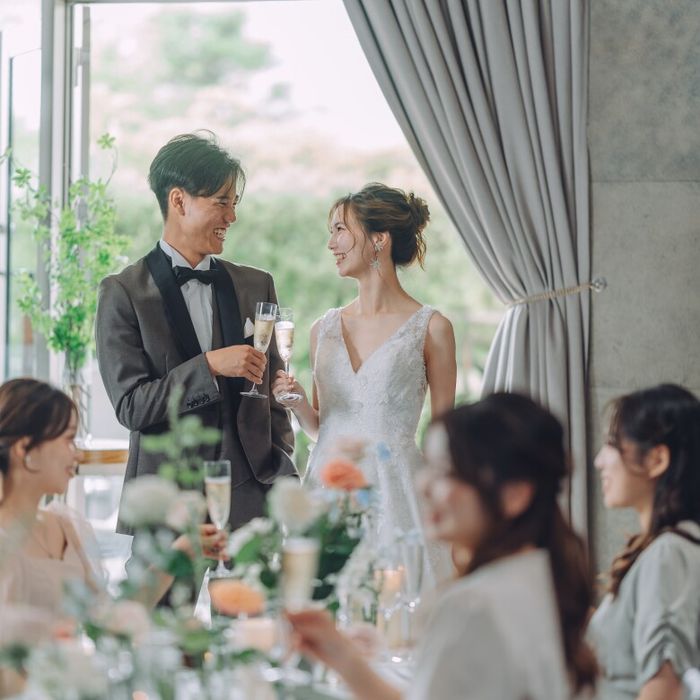 【~50名迄の少人数に◎】貸切会場×感動挙式体験×豪華試食