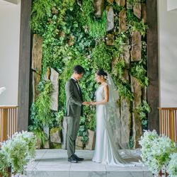 GW初日\4月リニューアル/緑のチャペル×ビュッフェ体験*特典も