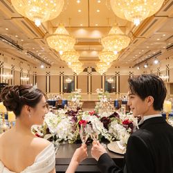【まずは見学から】会場見学×試食×ドレス体験◆最大165万特典