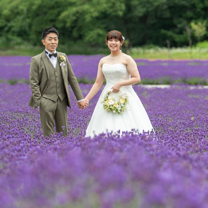 <期間限定>夏の富良野で叶える"ラベンダーウェディング"