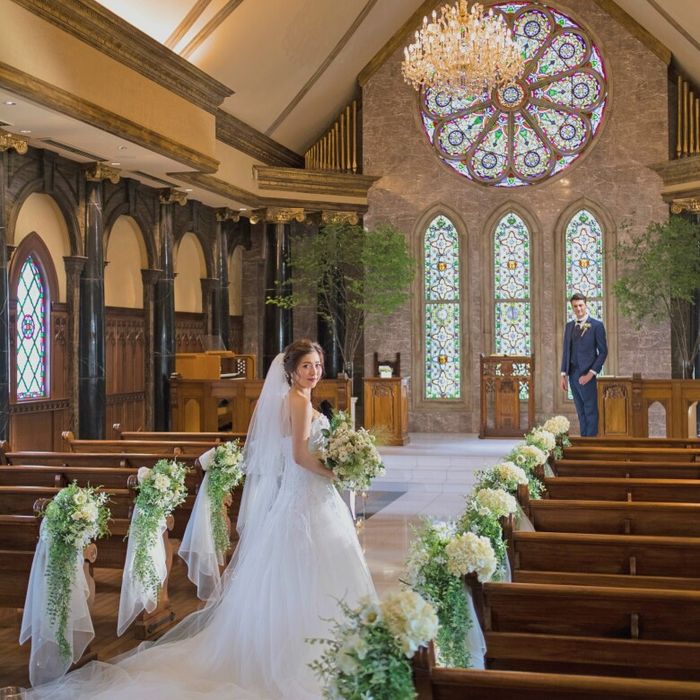 残1〈憧れ花嫁必見〉歴史深い本格挙式体験*葵牛&オマール海老試食