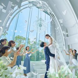 【年1BIG】開放感溢れるガラス張りチャペル体験*最大130万円特典