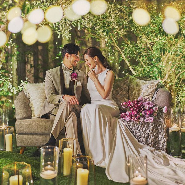 ◆限定プラン有◆光の表情が最も美しいトワイライトウエディング