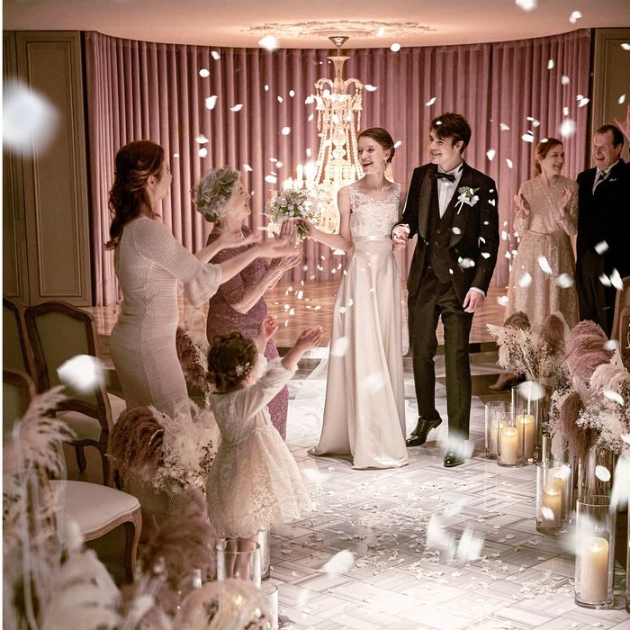 残2【商品券1万&18大特典】満足*国産牛含む5品試食×チャペルでの挙式体験×ドレス試着◆安心の少人数相談会