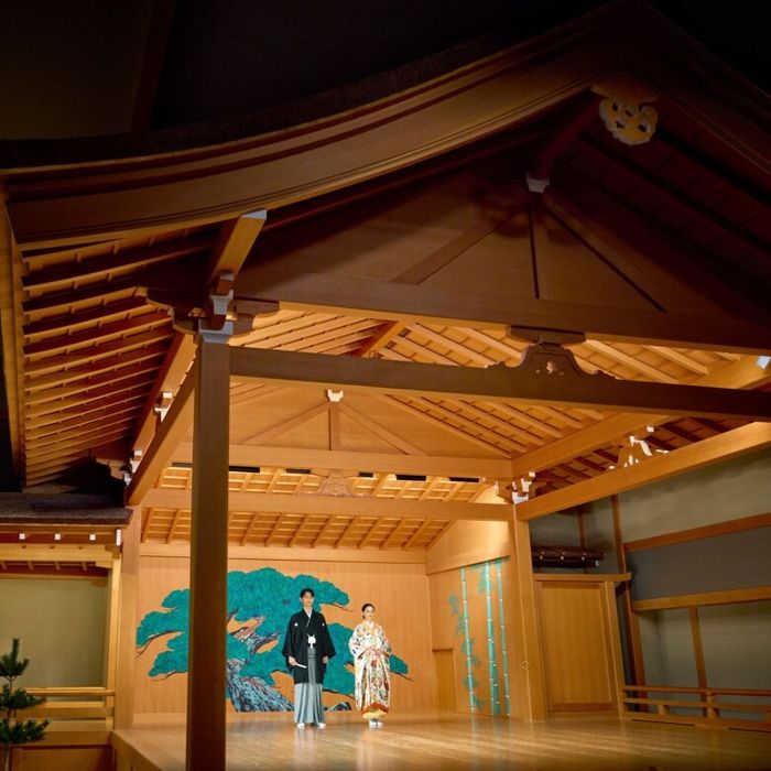《檜薫る能楽堂見学》限定開催!日本伝統を体感*和婚相談会