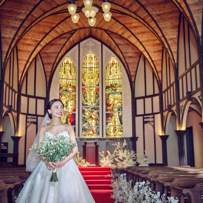 平日BIG★《挙式0円&アマギフ2万》桜島×海×空の絶景ビュー満喫&大聖堂で花嫁体験!絶品3万コース試食