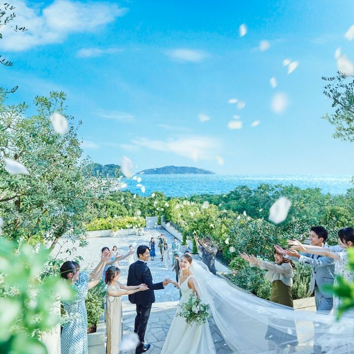 【愛媛で叶う!憧れのリゾート婚】絶景オーシャンビュー貸切邸宅&厳選国産牛コース試食