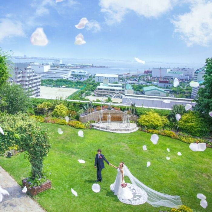 直前可\地上60M★ガーデンリニューアル記念BIGフェア/ドレスや挙式など最大120万円特典×国産牛3.5万円6品コース試食付き★5万円ギフト券進呈♪