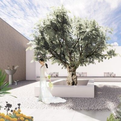 月曜日限定【NEW OPEN特典】石と緑を望む空間で叶えるコース試食