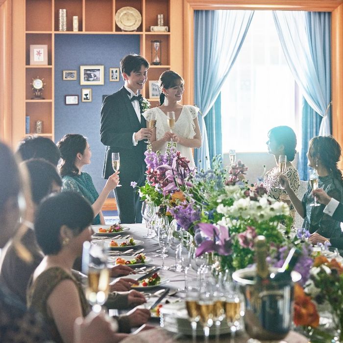 【少人数婚のお2人】スペシャリテ試食×感動のホテル挙式体験