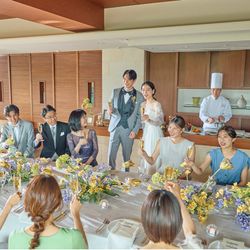 【少人数*6名~】海一望*貸切テラス×感動挙式×試食×107万優待