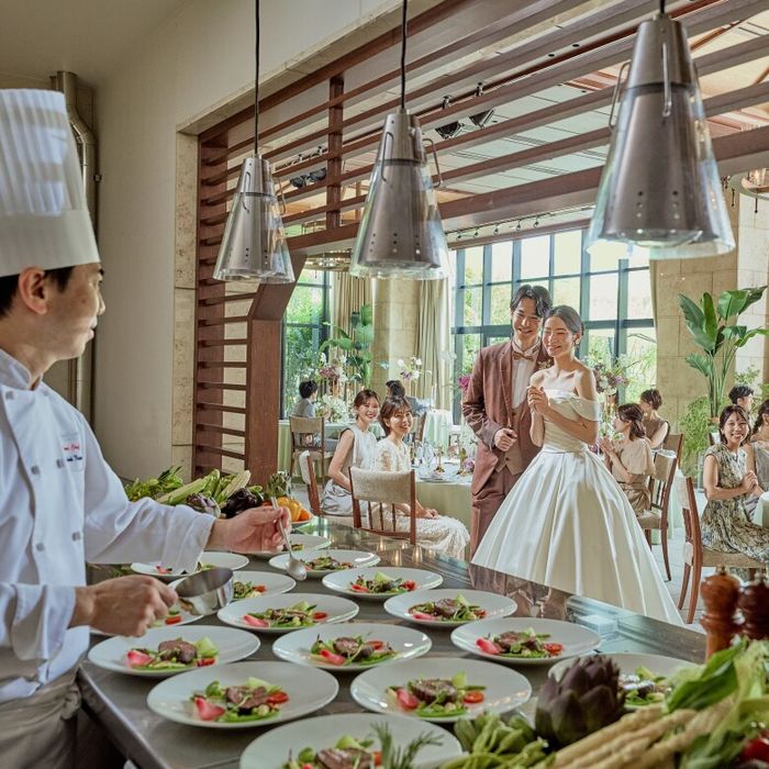 【料理重視】全オープンキッチン付*6style会場見学&特選試食