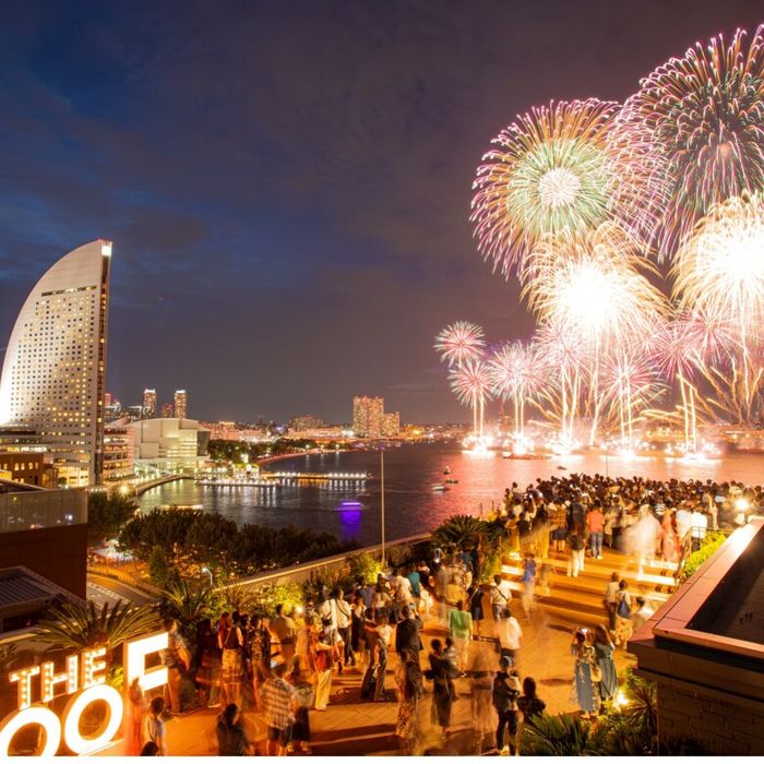 限3【夜景も◎花火鑑賞】みなとみらい絶景&リゾート体験×試食