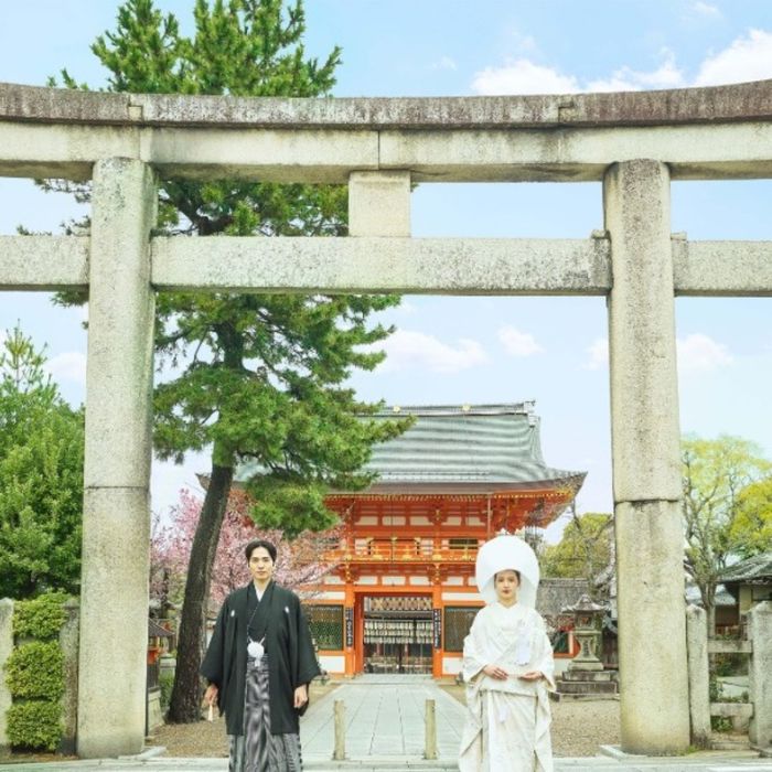 【八坂神社挙式希望の方へ】国宝神社×中村楼の本格和婚体験一日一組の空間で味わう480年の歴史感じる試食